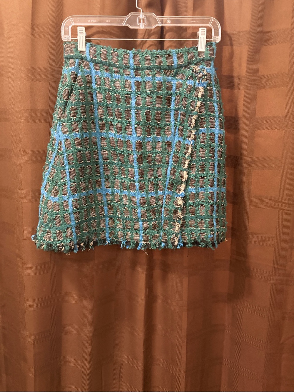 Snidel Tweed Mini Skirt size 1 or small - Picture 3 of 5